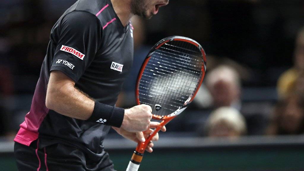 Kämpferisch und voller Selbstvertrauen: Stan Wawrinka hat an den ATP Finals in London viel vor