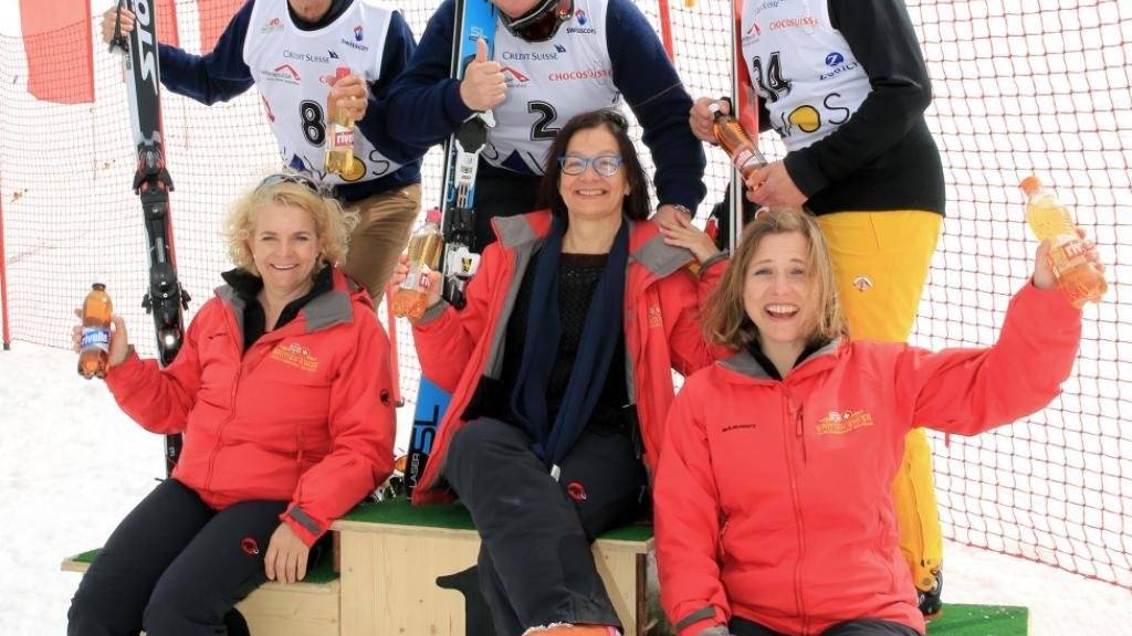Beim diesjährigen Parlamentarier-Skirennen schafften es gleich vier Ehemalige auf das Podest.
