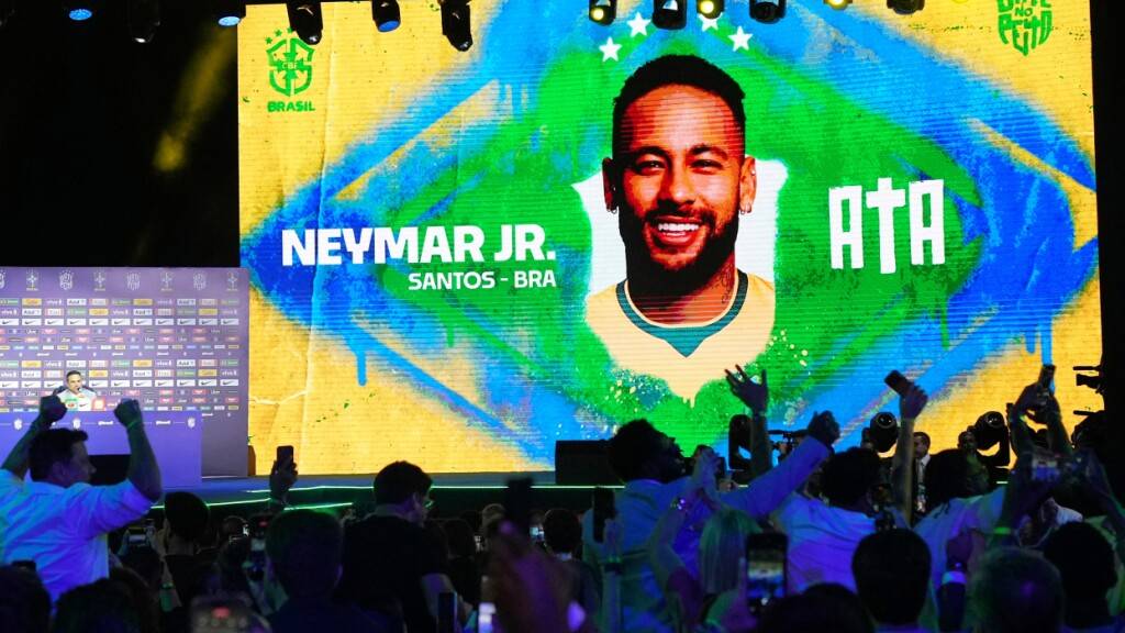 Brasiliens verletzungsanfälliger Superstar Neymar musste bis zuletzt um seine Nominierung für die WM bangen.