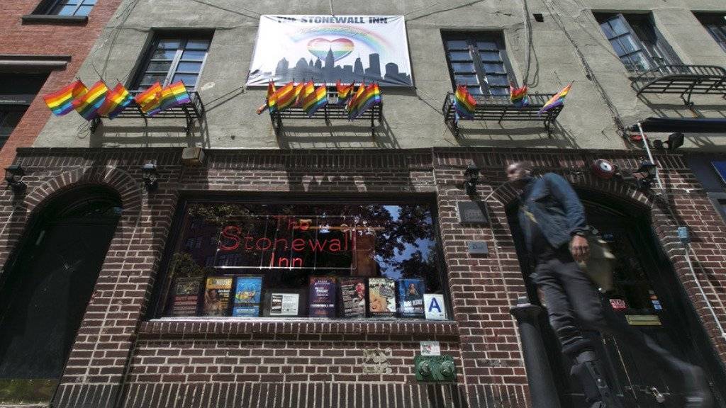 Das «Stonewall Inn» in New York's Greenwich Village ist jetzt ein US-Nationaldenkmal.