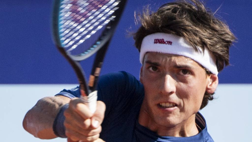 Grösster Erfolg seiner Karriere: Marc-Andrea Hüsler erreichte beim ATP-Turnier in Kitzbühel die Viertelfinals