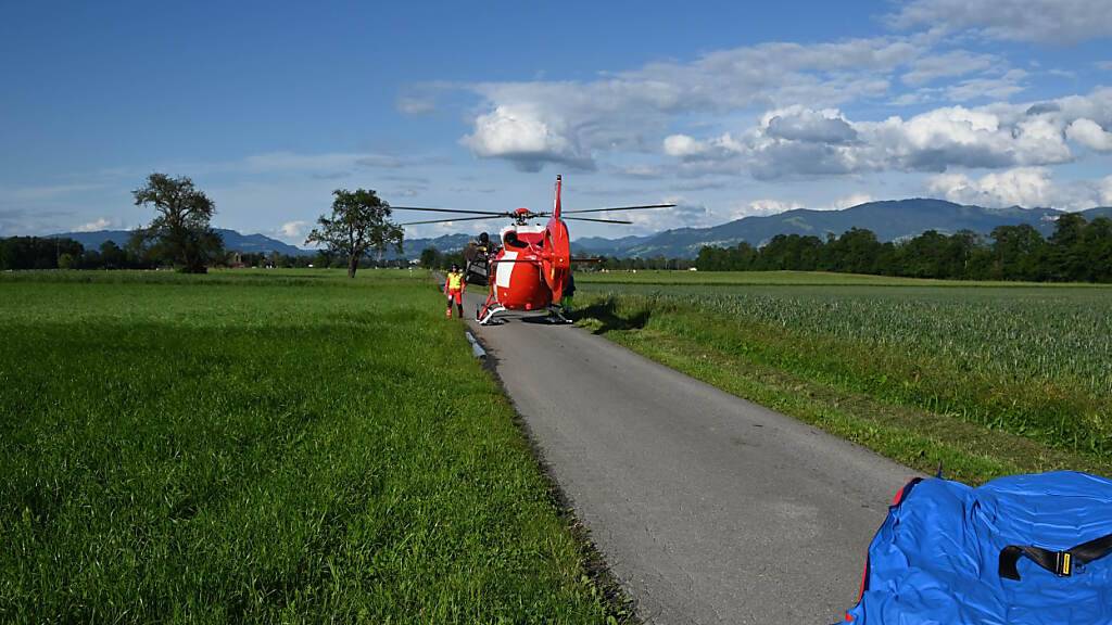 98-jähriger E-Bike-Fahrer stirbt nach Verkehrsunfall in Rebstein SG