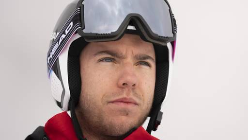 Cuche zur Halbzeit rund eine Sekunde von Medaille weg