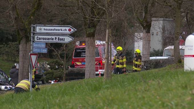 Brand in Udligenswiler Werkstatt hält Feuerwehren auf Trab