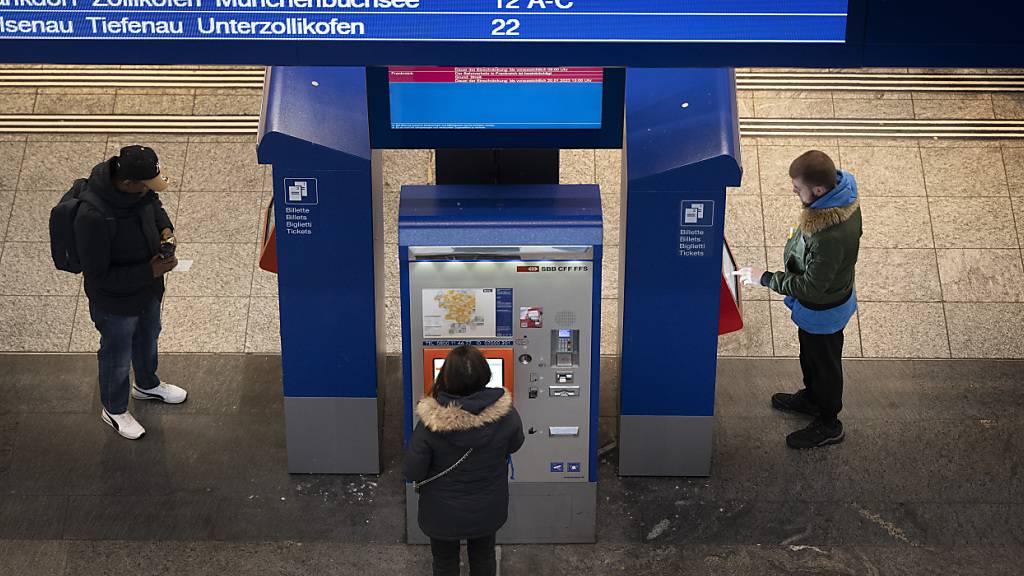 Bei den SBB streiken Billettautomaten und Online-Verkauf