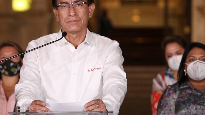 Perus Präsident wird vom Parlament des Amtes enthoben