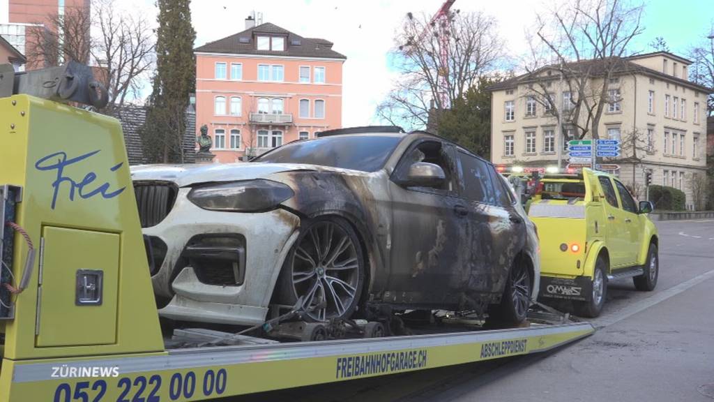 Brand in Tiefgarage: Manor-Gebäude in Winterthur evakuiert