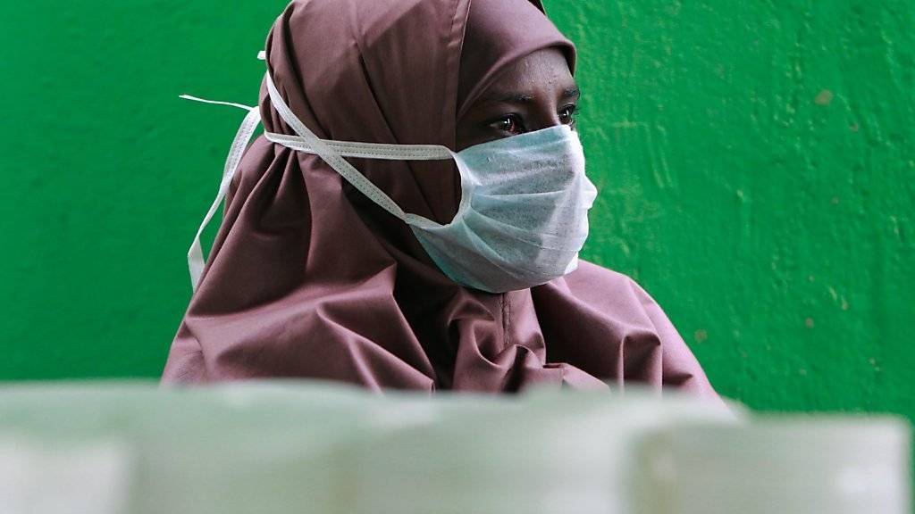 Eine an der multiresisten Tuberkulose erkrankte Kenianerin in Nairobi (Archiv)