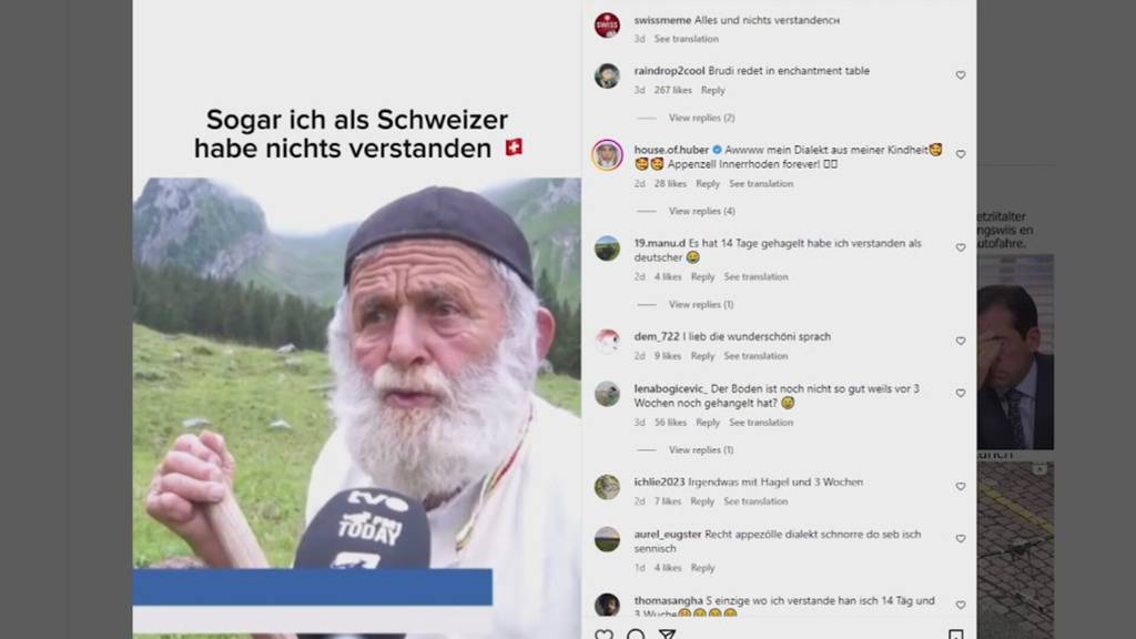 Social-Media-Star:  87-jähriger Senn erntet Ruhm und Klicks im Netz