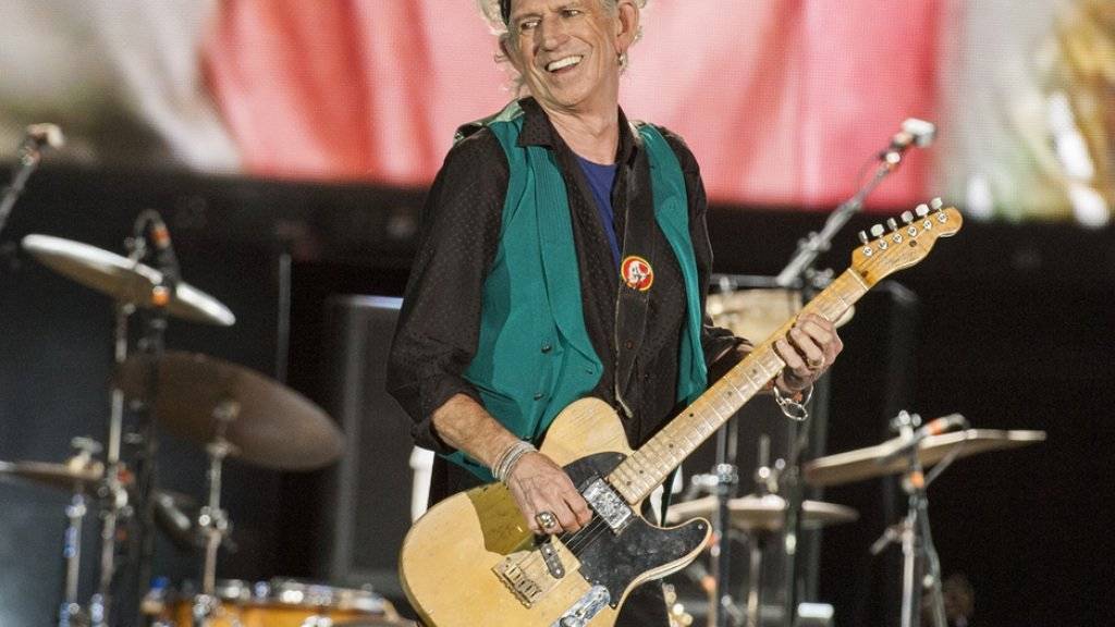 Plan oder Angeberei? Keith Richards hat für nächstes Jahr das erste Stones-Album seit elf Jahren angekündigt (Archiv)