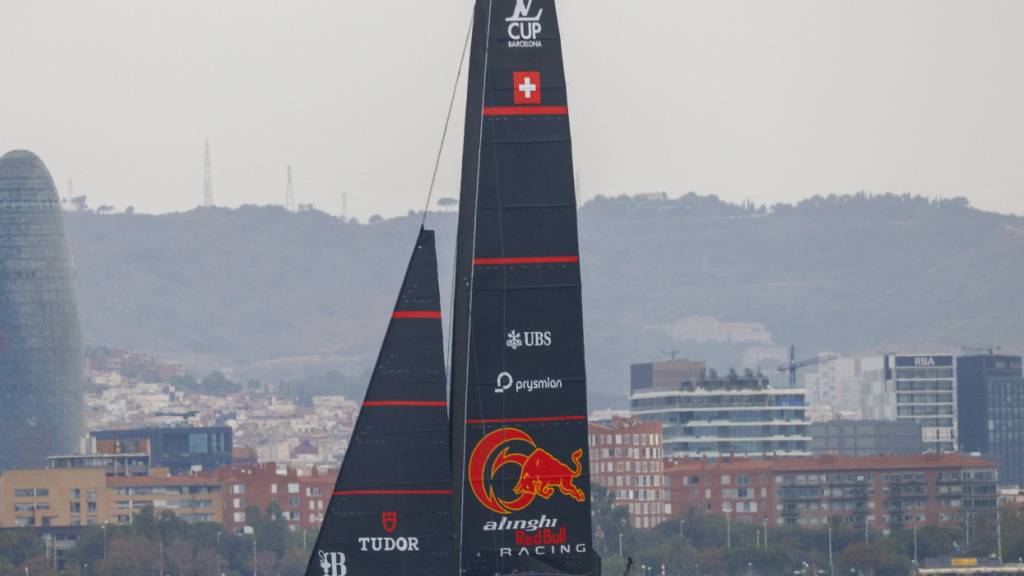 Das Team Alinghi bestreitet die Ausscheidung für den 38. America's Cup