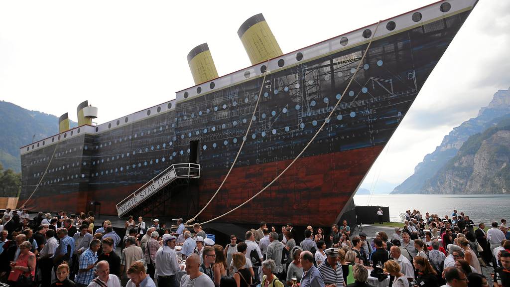 Das Bühnenbild der Titanic-Produktion