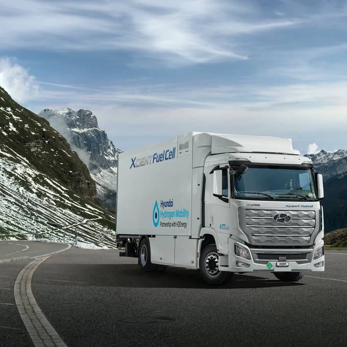 Die ersten Wasserstoff-Lastwagen sind in Luzern