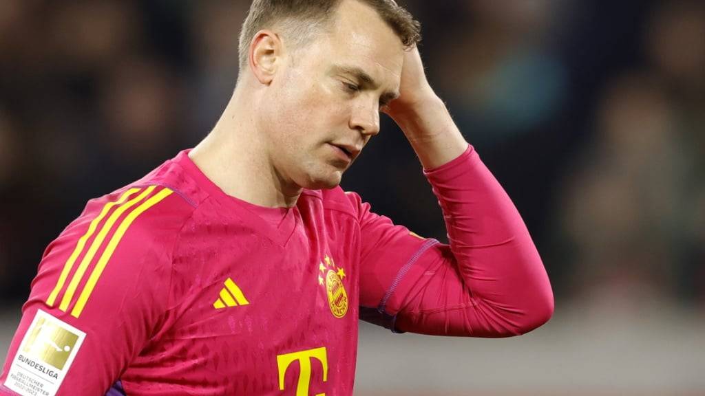 Pech für Manuel Neuer: Der Bayern-Goalie zog sich einen Muskelfaserriss zu und verpasst seine Rückkehr ins deutsche Nationalteam