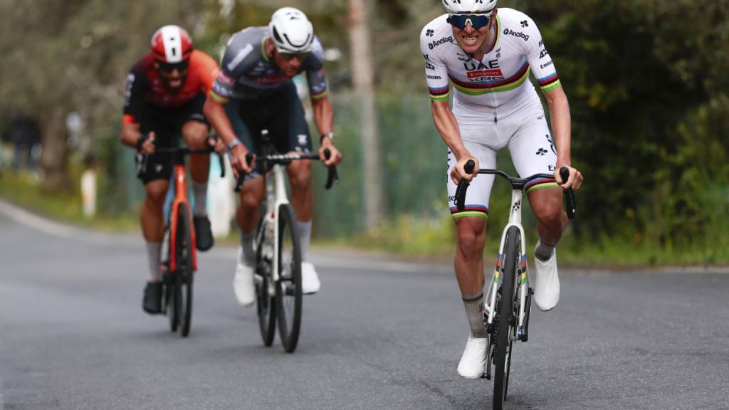 Weltmeister Tadej Pogacar strebt am Samstag seinen ersten Sieg in Sanremo an