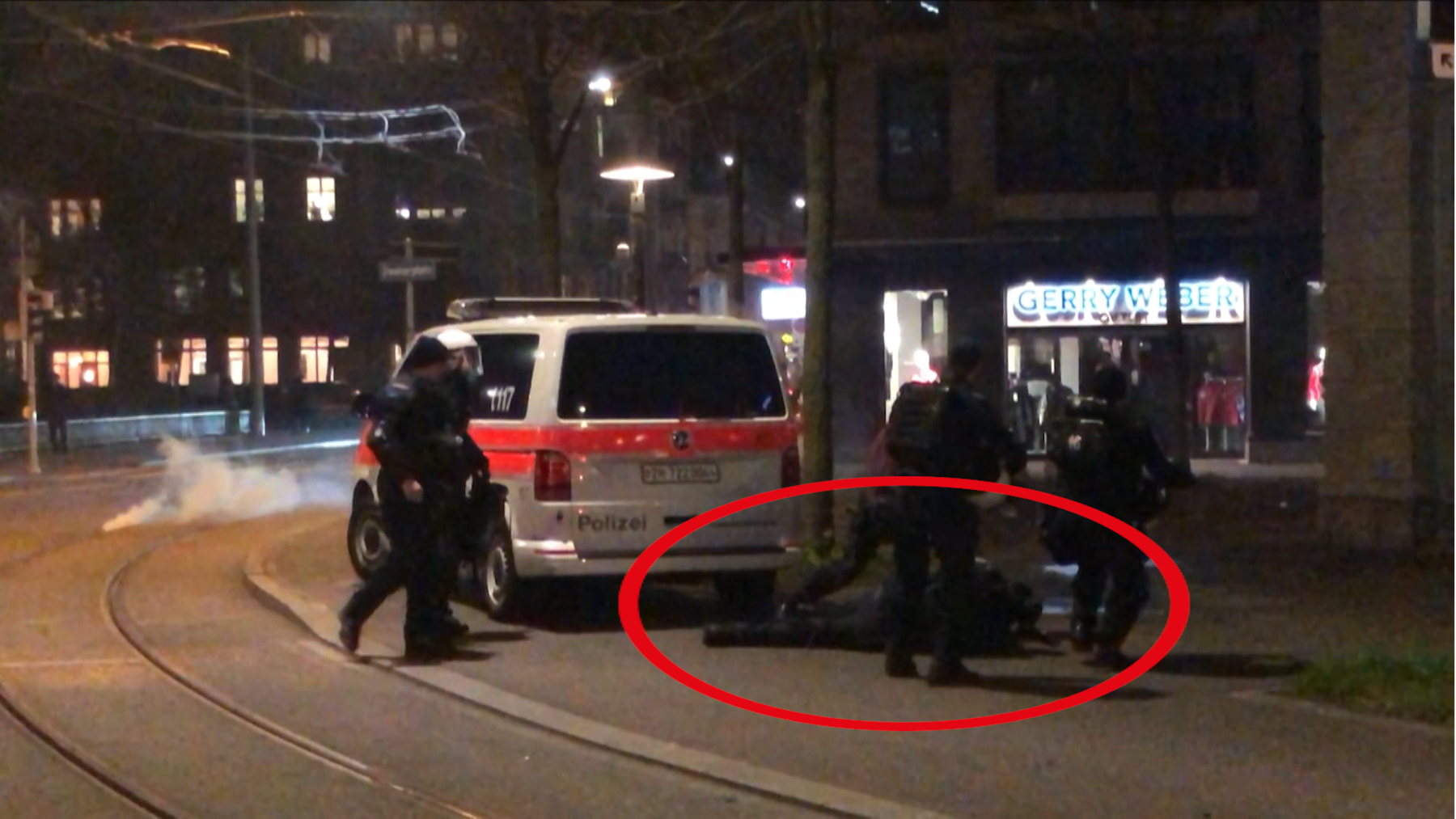 Zwei Verletzte bei WEF-Demo in Zürich