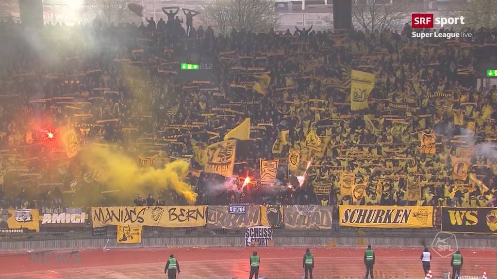 YB-Fans feuern ihren Meister in Zürich an