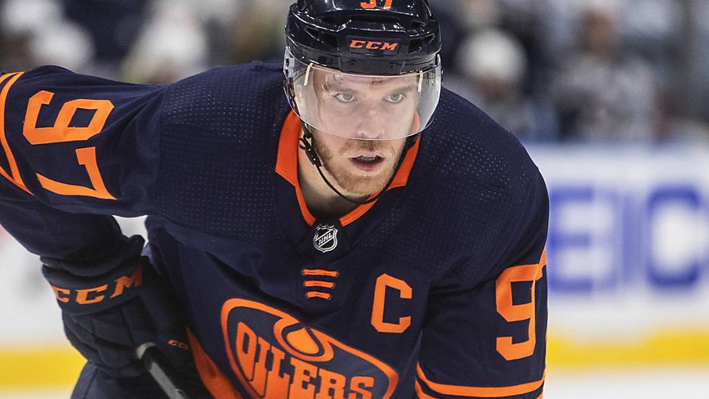 Connor McDavid, Captain der Edmonton Oilers, ist der MVP der NHL-Saison 2020/21