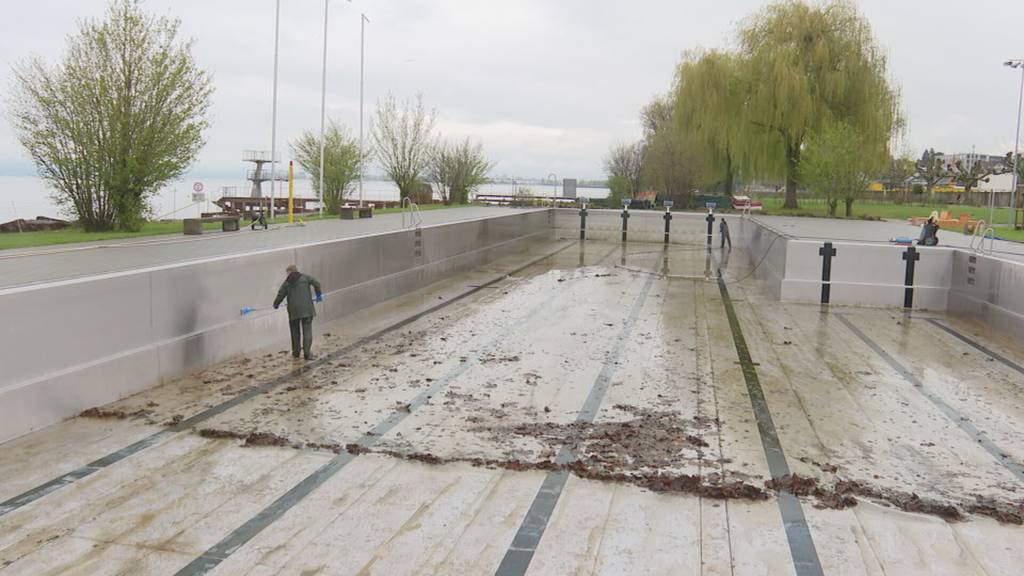 Die Saison steht vor der Tür: Ostschweizer Badis machen sich fit für den Sommer