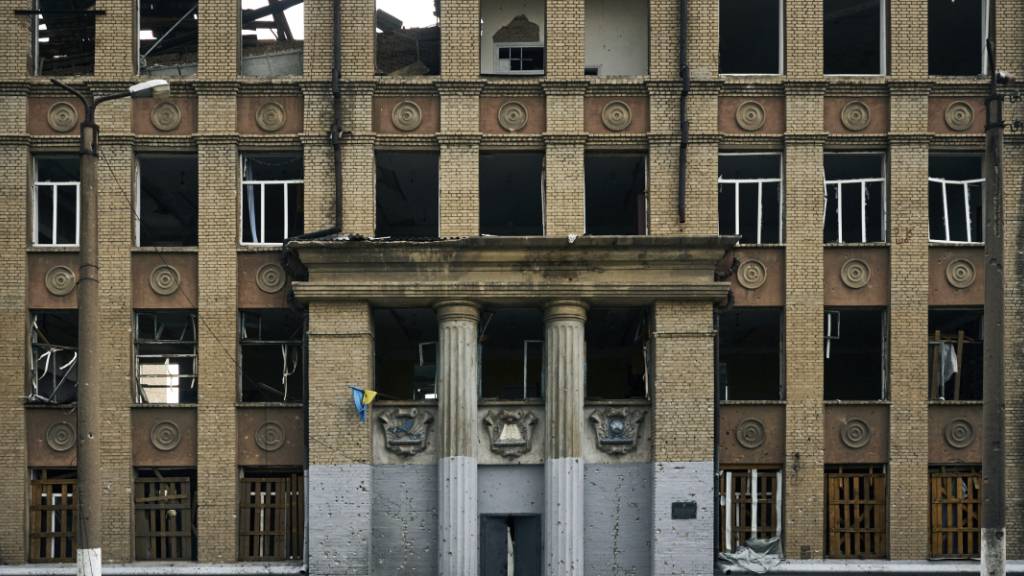 ARCHIV - Die Stadt Kostjantyniwka war schon häufiger das Ziel der russischen Truppen. Foto: Kostiantyn Liberov/AP/dpa