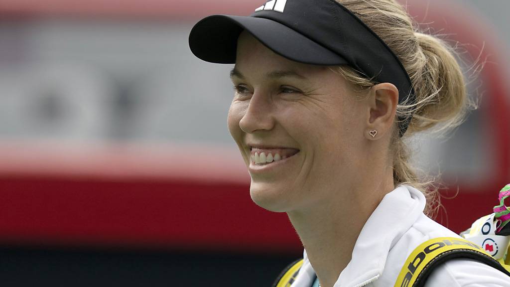 Mit einem strahlenden Lachen zurück: Caroline Wozniacki gewinnt in Montreal nach dreieinhalb Jahren Wettkampfpause