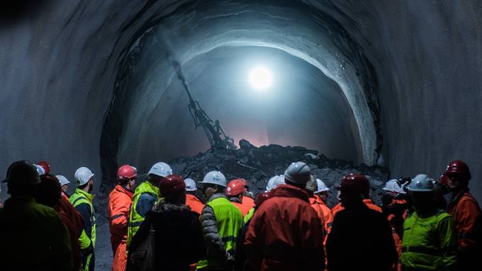 Im Ceneri-Tunnel startet der Testbetrieb 