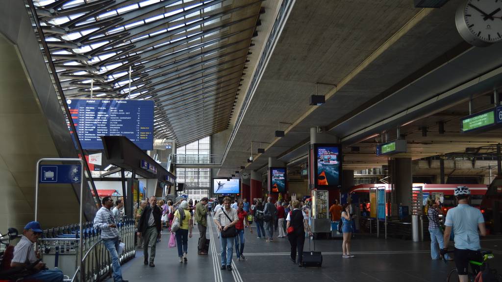 Bahnhof Luzern ab Montag früh wieder in Betrieb