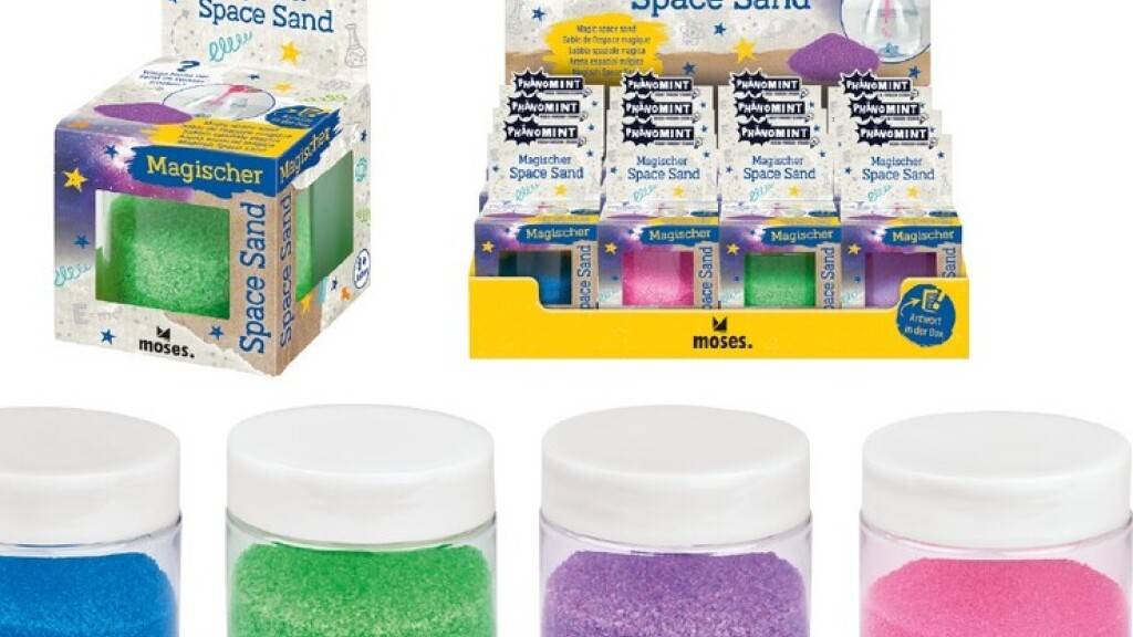 Der magische Sand könnte Aspest-Spuren enthalten.