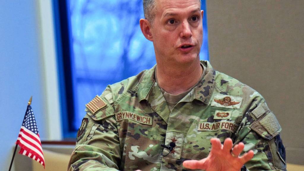 ARCHIV - Der US-amerikanische Generalleutnant Alexus Grynkewich wird neuer Oberbefehlshaber der Nato-Truppen in Europa. Foto: Jon Gambrell/AP/dpa/Archivbild
