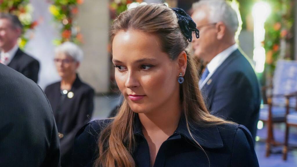 ARCHIV - Norwegens Prinzessin Ingrid Alexandra schaut während der Verleihung des Friedensnobelpreises im Osloer Rathaus zu. Foto: Ole Berg-Rusten/NTB Scanpix Pool/AP/dpa