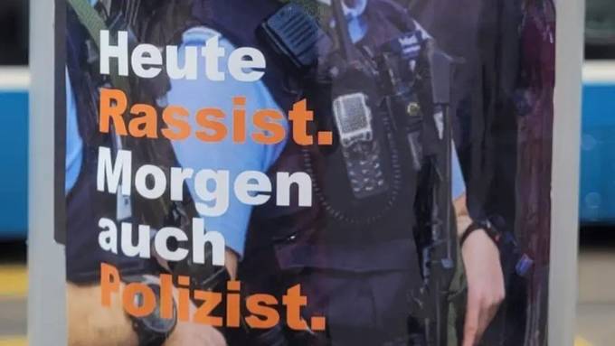 Stadtpolizei Zürich ärgert sich über Fake-Plakate