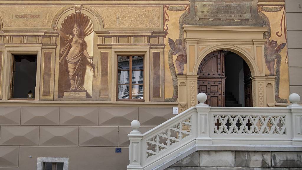 Im Rathaus von Schwyz hielt der Schwyzer Kantonsrat seine November-Session ab. (Symbolbild)