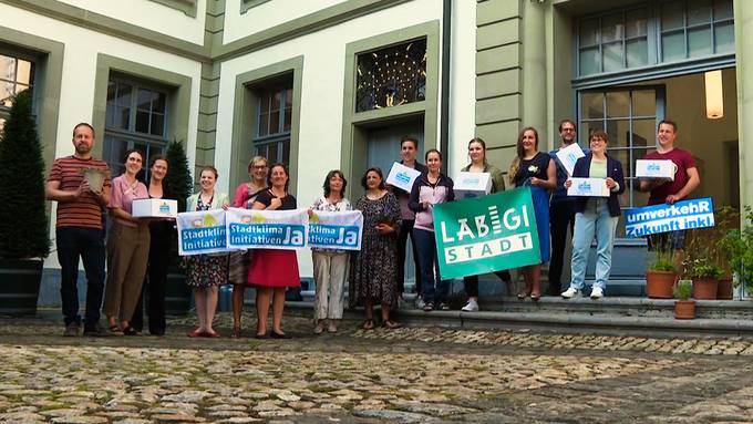 Für mehr Grünflächen in Bern: Stadtklima-Initiative eingereicht