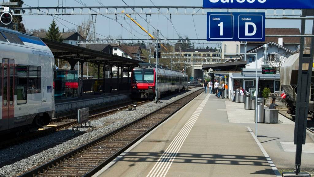 Das Bahnhofareal Sursee wird noch bis im Frühling 2026 umgebaut. (Archivaufnahme)