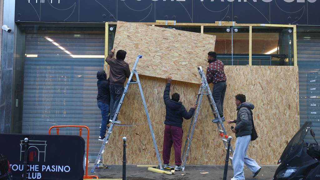 Erneute Krawalle in Frankreich befürchtet – Geschäftsleute verrammeln ihre Läden