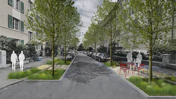 Stadt Bern will Quartierstrasse für 1,3 Millionen Franken begrünen