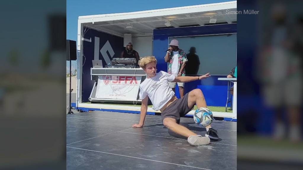Schweizermeister im Freestyle-Fussball