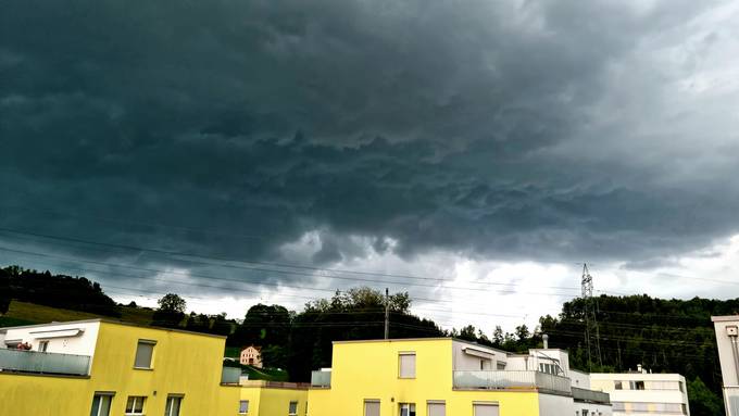 Starke Gewitter über der Ostschweiz – 90 Schadenmeldungen im Thurgau