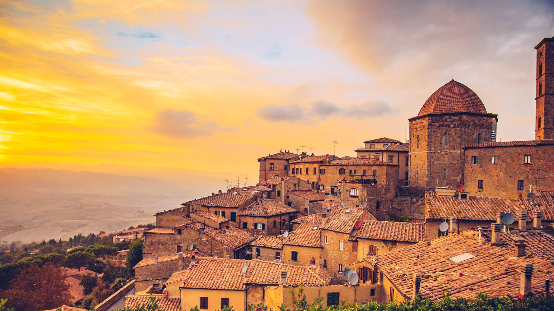 Die italienische Stadt Volterra war Drehort für den zweiten Teil der Twilight-Saga.