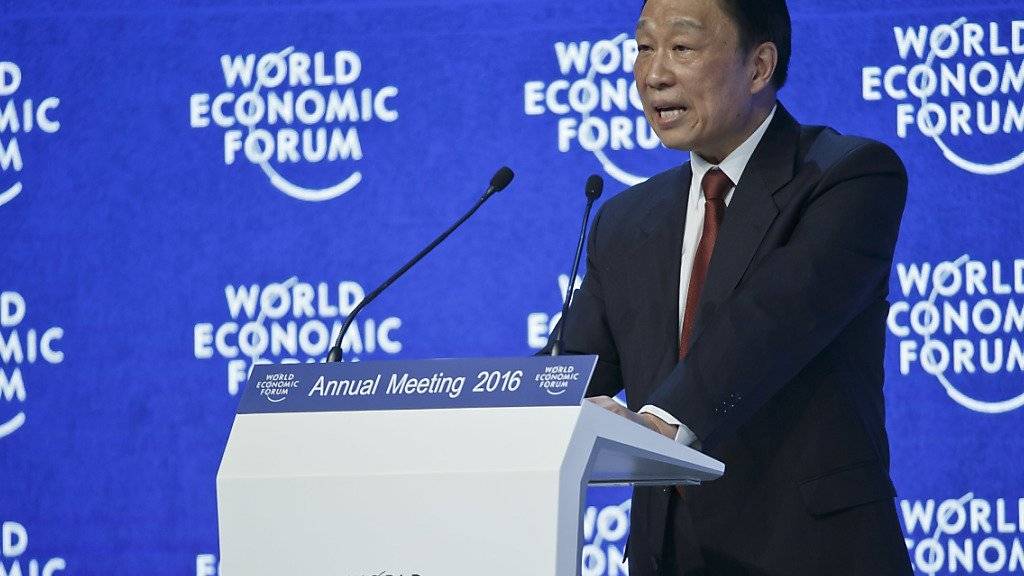 Der chinesische Vizepräsident Li Yuanchao schaut trotz stockendem Wirtschaftswachstum im Reich der Mitte optimistisch in die Zukunft - und verspricht, Chinas Wirtschaft werde sich verstärkt öffnen.