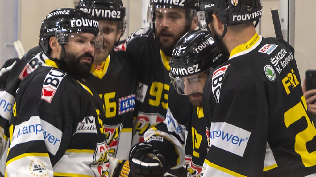 Der HC Ajoie bejubelt den zweiten Meistertitel in der Swiss League in fünf Jahren