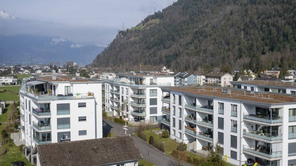Die Häuser im Urner Talboden - hier ein Wohnquartier bei Altdorf - könnten dereinst mit Tiefenwärme geheizt werden. (Archivaufnahme)