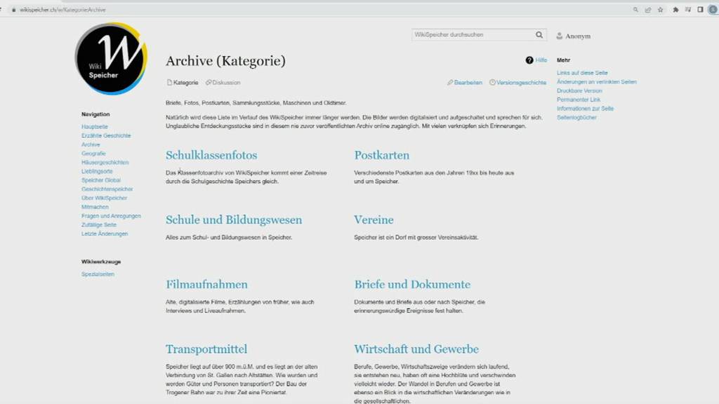 Gemeinde Speicher setzt auf Online-Archiv statt auf staubige Akten im Keller