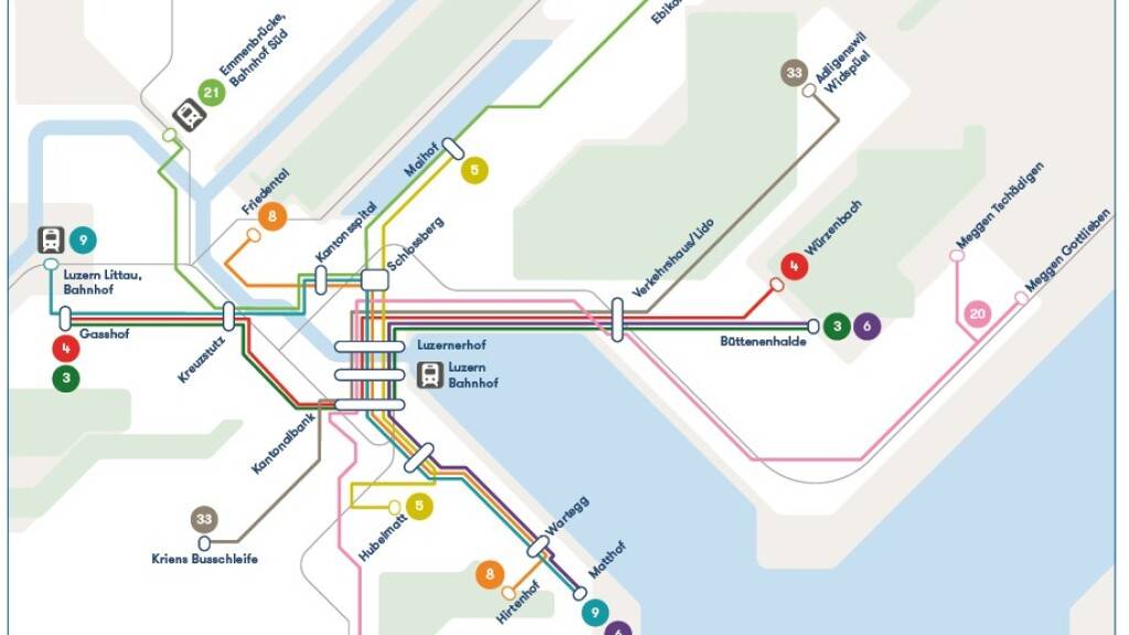 Neue Buslinien verbinden Luzerner Aussenquartiere direkt | Radio Central