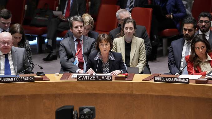 Die Schweiz präsidiert erstmals den Uno-Sicherheitsrat