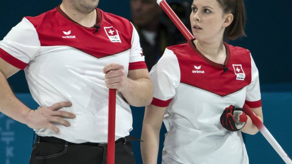 Martin Rios und Jenny Perret mussten im Olympia-Final gegen starke Gegner kapitulieren