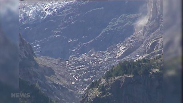 Mit Warnsystem und Stollen gegen Bergsturz-Risiko