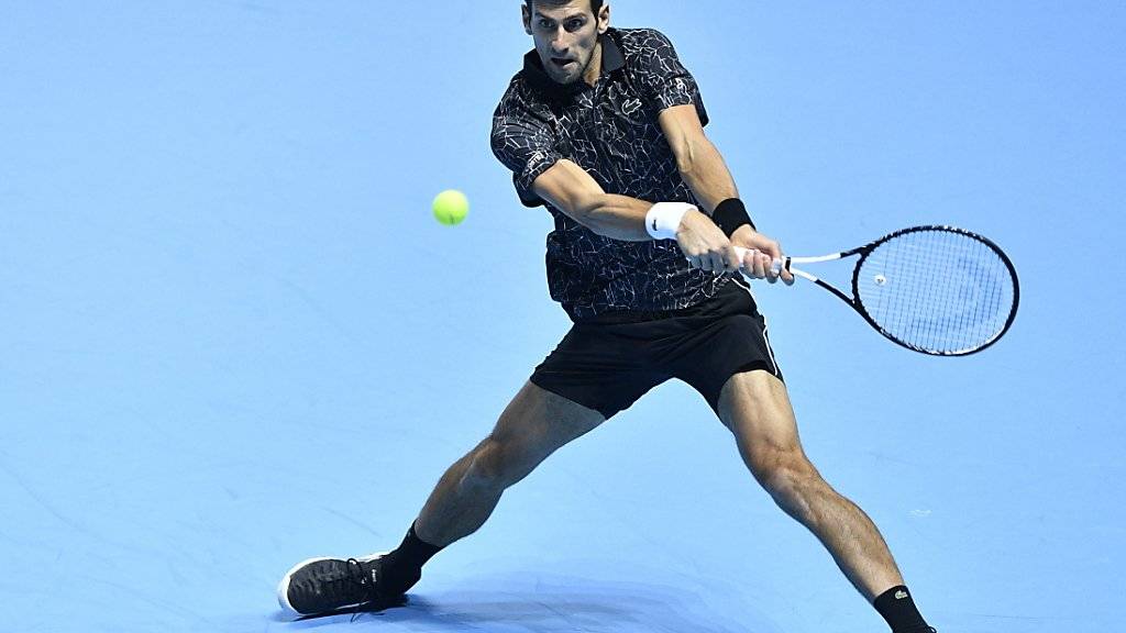 In London alles im Griff: Novak Djokovic
