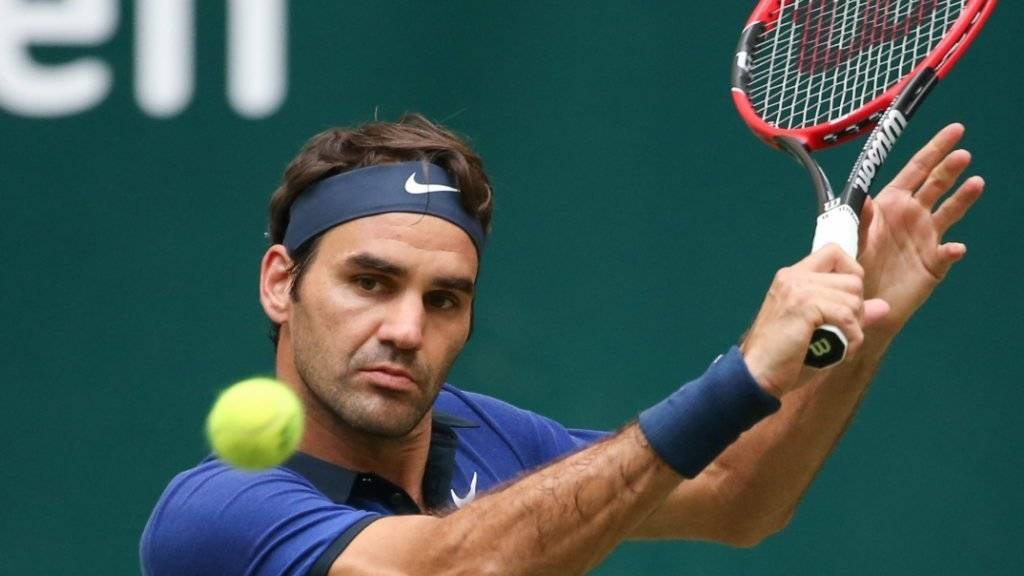 Roger Federer musste gegen den Belgier Goffin hart kämpfen