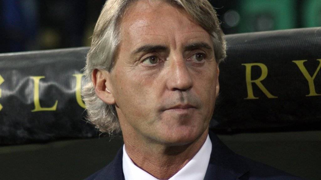 Muss Inter Mailand nach vier sieglosen Partien wieder in die Erfolgsspur bringen: Trainer Roberto Mancini